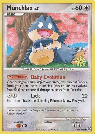 Munchlax (68/100) [Countdown Calendar Promos] | Rock City Comics