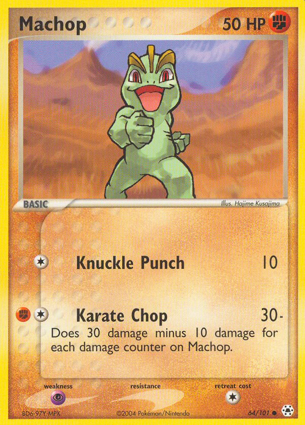 Machop (64/101) [EX: Hidden Legends] | Rock City Comics