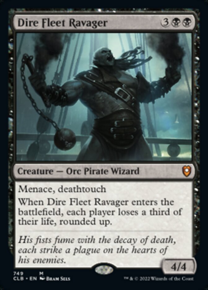 Dire Fleet Ravager [Commander Legends: Battle for Baldur's Gate] | Rock City Comics