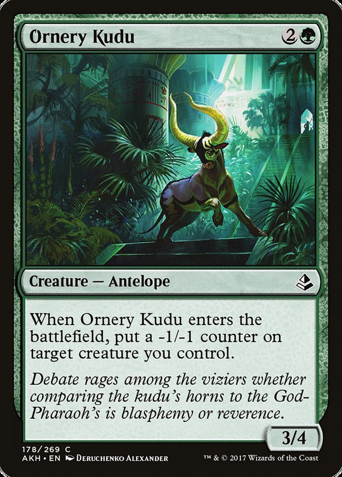 Ornery Kudu [Amonkhet] | Rock City Comics