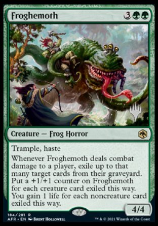 Froghemoth (Promo Pack) [Dungeons & Dragons: Adventures in the Forgotten Realms Promos] | Rock City Comics