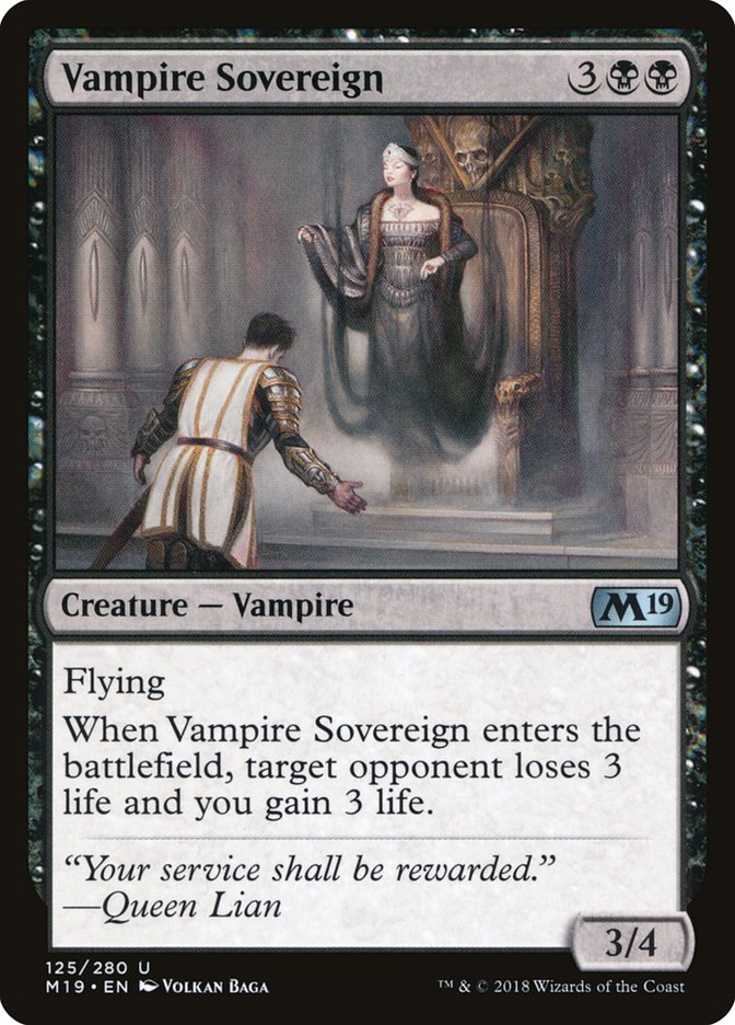 Vampire Sovereign [Core Set 2019] | Rock City Comics