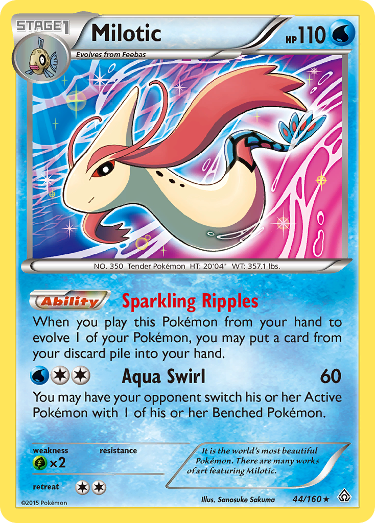 Milotic (44/160) [XY: Primal Clash] | Rock City Comics