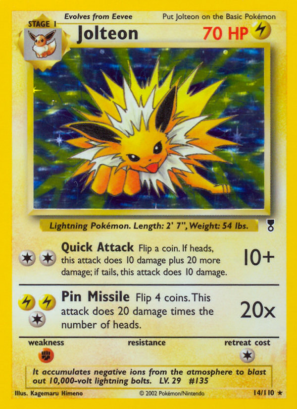 Jolteon (14/110) [Legendary Collection] | Rock City Comics