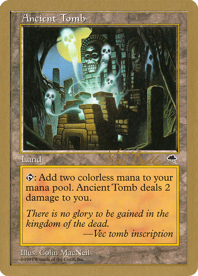 Ancient Tomb (Kai Budde) [World Championship Decks 1999] | Rock City Comics