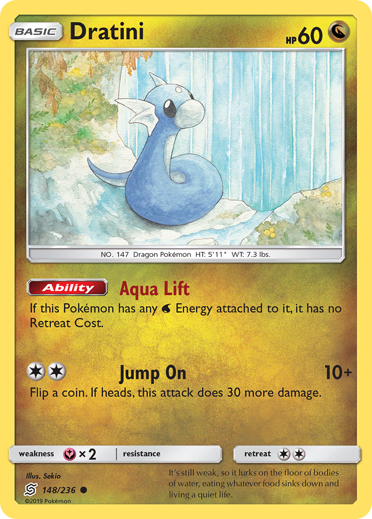 Dratini (148/236) [Sun & Moon: Unified Minds] | Rock City Comics