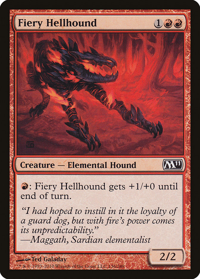 Fiery Hellhound [Magic 2011] | Rock City Comics