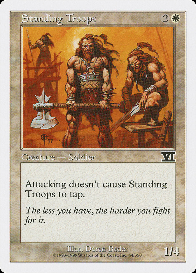 Standing Troops [Classic Sixth Edition] | Rock City Comics