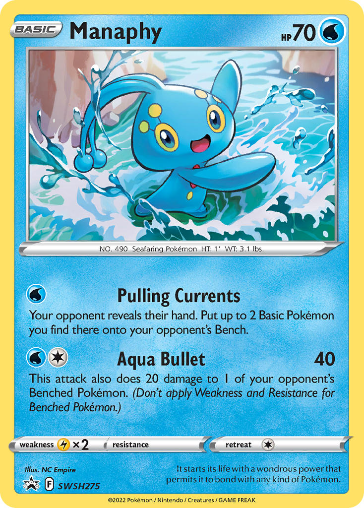 Manaphy (SWSH275) [Sword & Shield: Black Star Promos] | Rock City Comics