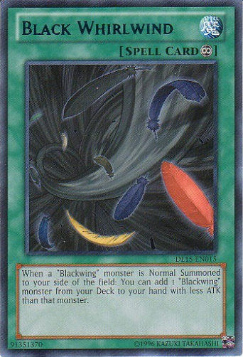 Black Whirlwind (Blue) [DL15-EN015] Rare | Rock City Comics