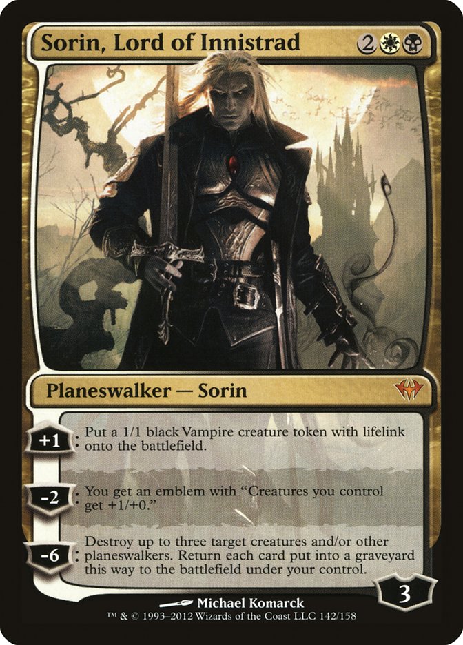 Sorin, Lord of Innistrad [Dark Ascension] | Rock City Comics