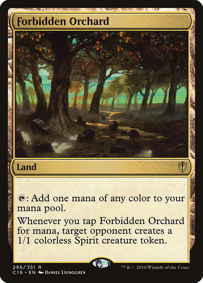 Forbidden Orchard [Commander 2016] | Rock City Comics