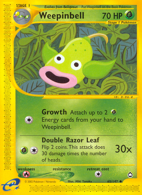 Weepinbell (65/147) [Aquapolis] | Rock City Comics