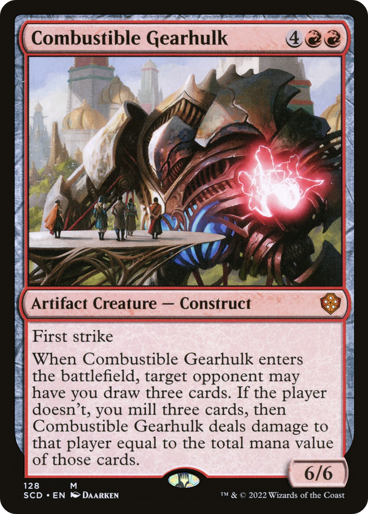 Combustible Gearhulk [Starter Commander Decks] | Rock City Comics