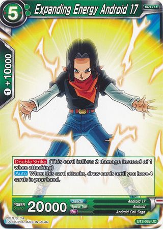 Expanding Energy Android 17 [BT2-088] | Rock City Comics