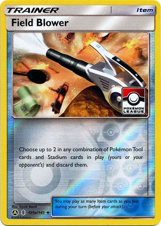 Field Blower (125a/145) (League Promo) [Sun & Moon: Guardians Rising] | Rock City Comics