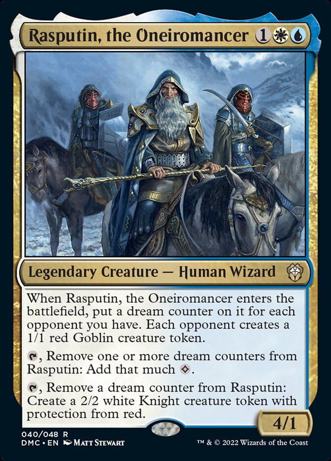 Rasputin, the Oneiromancer [Dominaria United Commander] | Rock City Comics