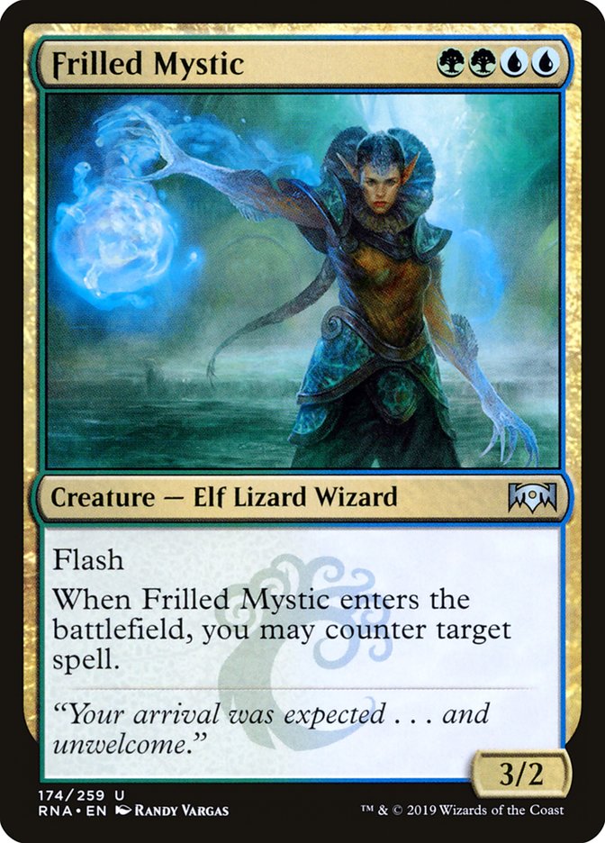 Frilled Mystic [Ravnica Allegiance] | Rock City Comics