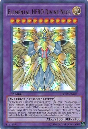 Elemental HERO Divine Neos [LCGX-EN077] Ultra Rare | Rock City Comics