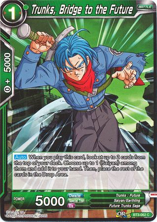 Trunks, Bridge to the Future [BT3-062] | Rock City Comics