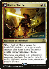 Path of Mettle // Metzali, Tower of Triumph [Rivals of Ixalan Prerelease Promos] | Rock City Comics