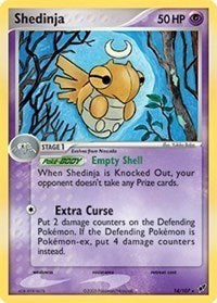 Shedinja (14/107) (Theme Deck Exclusive) [EX: Deoxys] | Rock City Comics