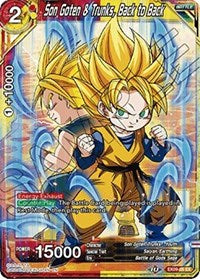 Son Goten & Trunks, Back to Back [EX09-05] | Rock City Comics