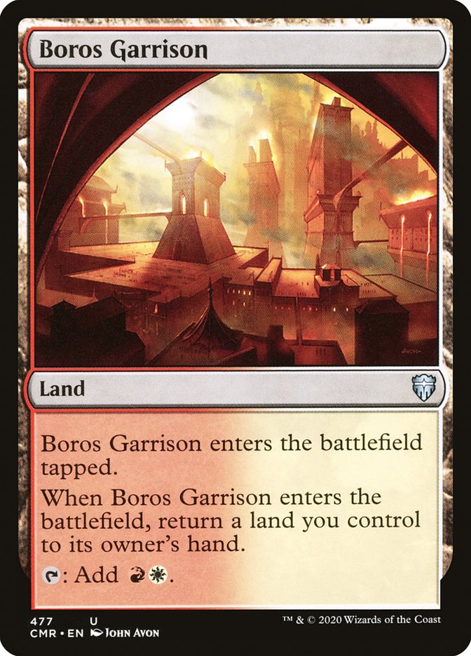 Boros Garrison [Commander Legends] | Rock City Comics