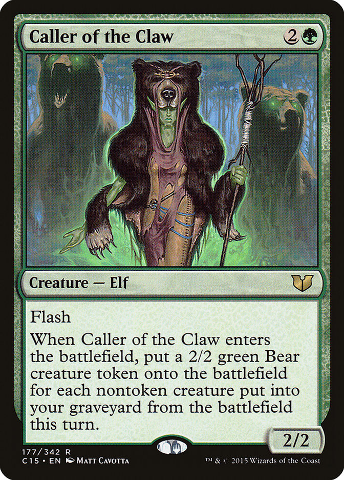 Caller of the Claw [Commander 2015] | Rock City Comics