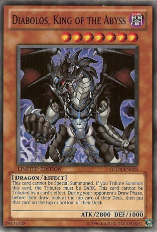 Diabolos, King of the Abyss [GLD4-EN018] Common | Rock City Comics