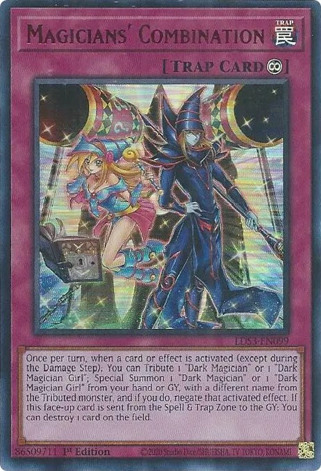 Magicians' Combination (Red) [LDS3-EN099] Ultra Rare | Rock City Comics