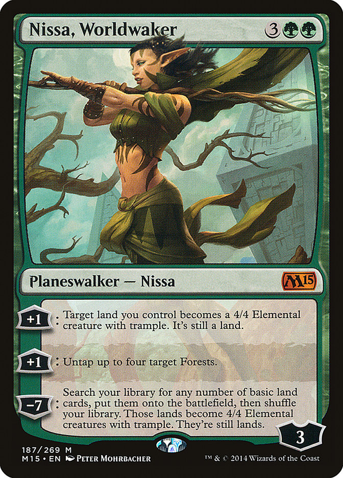 Nissa, Worldwaker [Magic 2015] | Rock City Comics