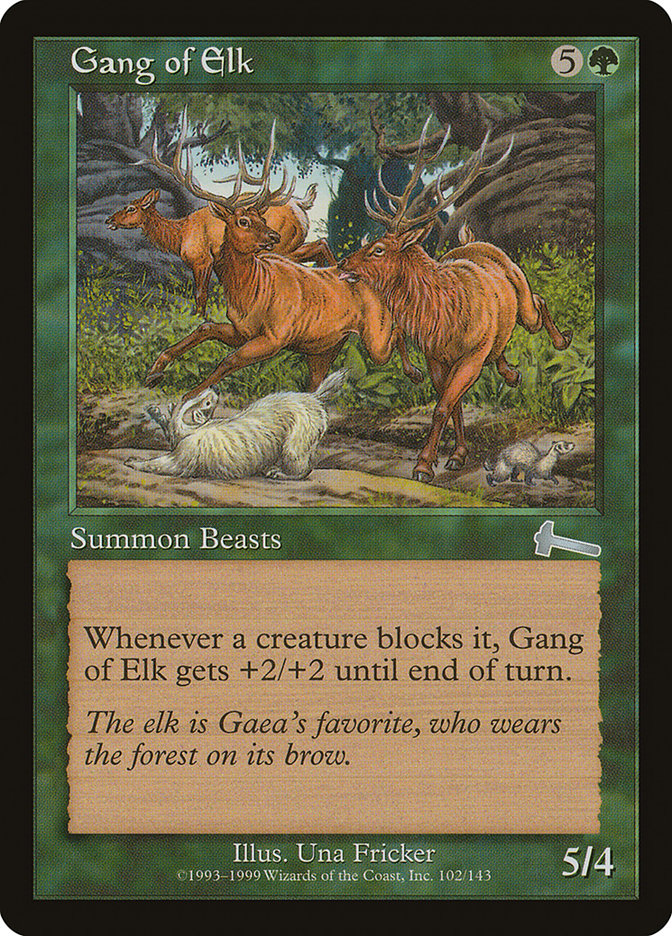 Gang of Elk [Urza's Legacy] | Rock City Comics