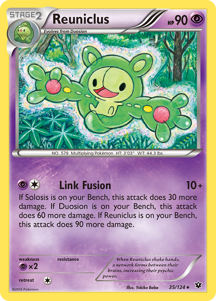 Reuniclus (35/124) [XY: Fates Collide] | Rock City Comics