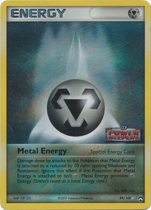 Metal Energy (88/108) (Stamped) [EX: Power Keepers] | Rock City Comics