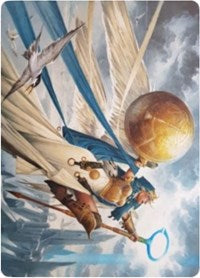 Linvala, Shield of Sea Gate Art Card [Zendikar Rising Art Series] | Rock City Comics