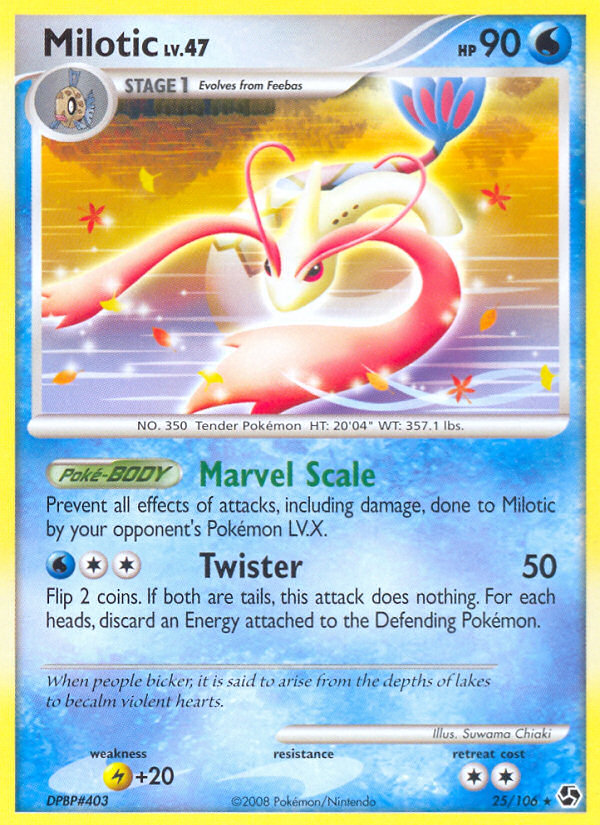 Milotic (25/106) [Diamond & Pearl: Great Encounters] | Rock City Comics