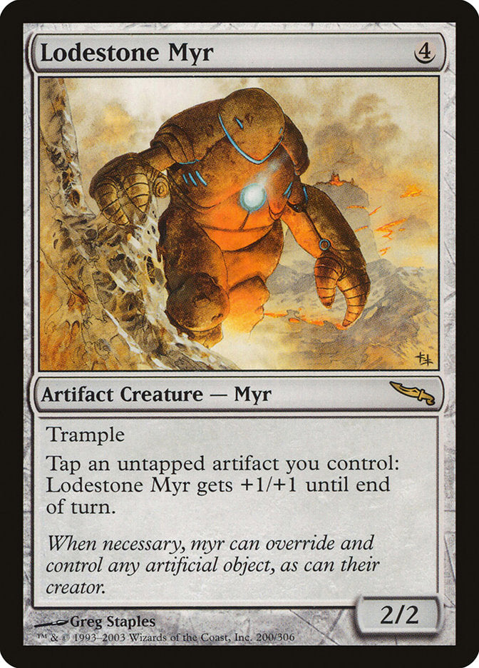 Lodestone Myr [Mirrodin] | Rock City Comics