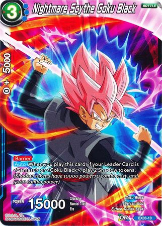 Nightmare Scythe Goku Black [EX03-10] | Rock City Comics