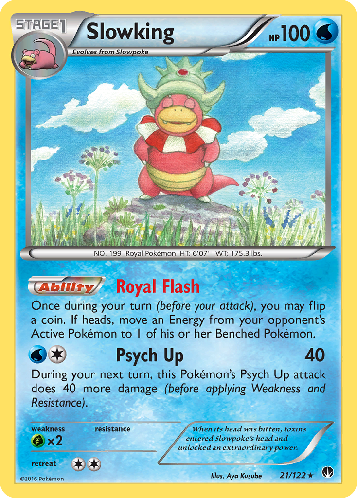 Slowking (21/122) [XY: BREAKpoint] | Rock City Comics