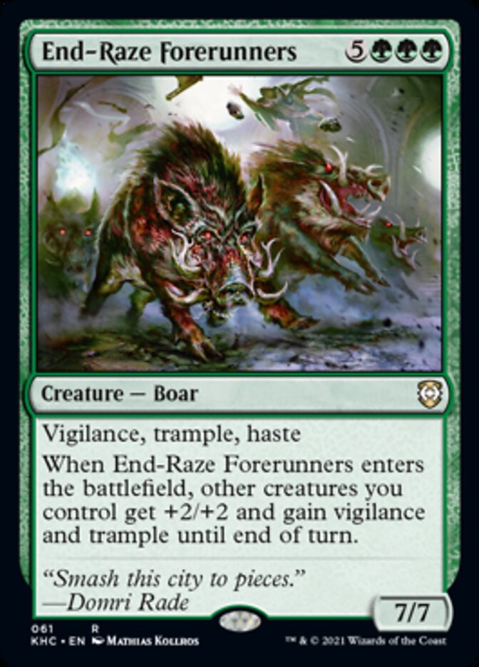 End-Raze Forerunners [Kaldheim Commander] | Rock City Comics