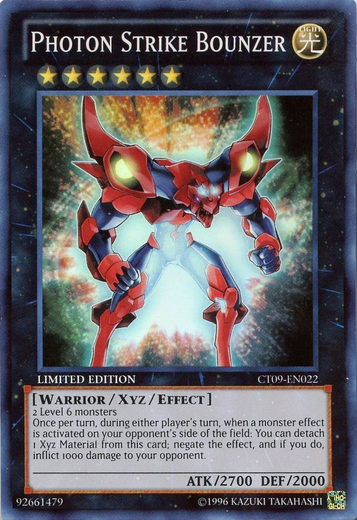 Photon Strike Bounzer [CT09-EN022] Super Rare | Rock City Comics