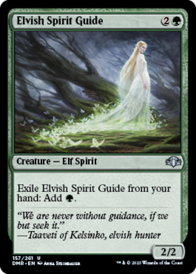 Elvish Spirit Guide [Dominaria Remastered] | Rock City Comics