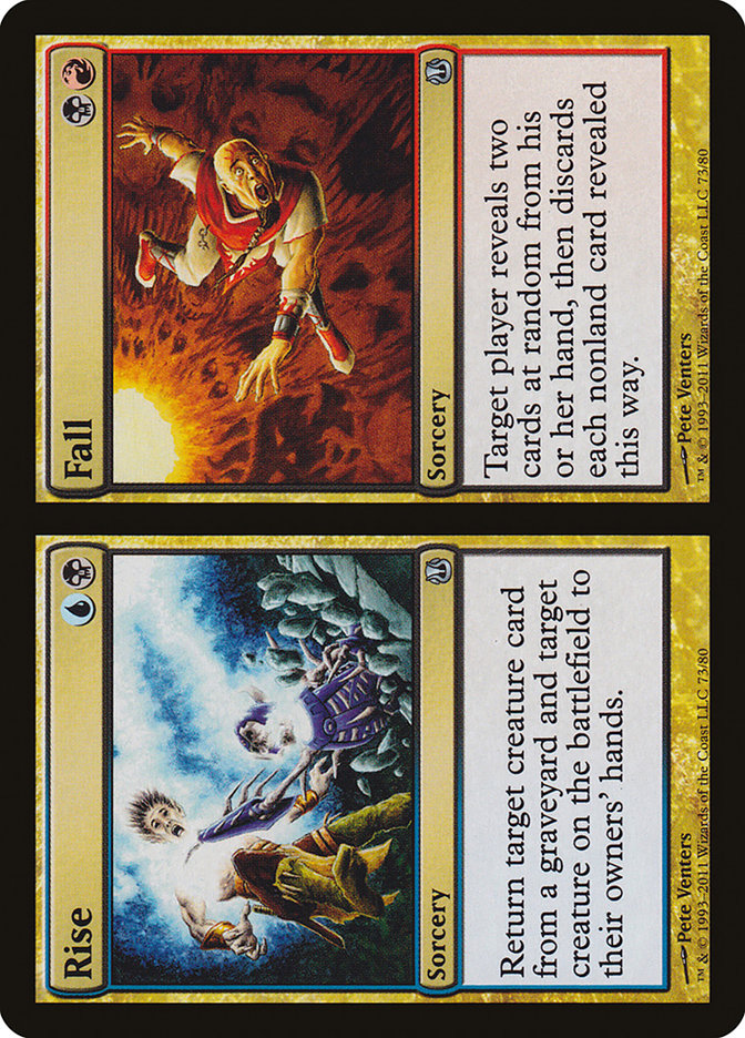 Rise // Fall [Duel Decks: Ajani vs. Nicol Bolas] | Rock City Comics