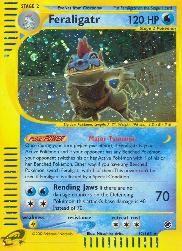 Feraligatr (12/165) [Expedition: Base Set] | Rock City Comics