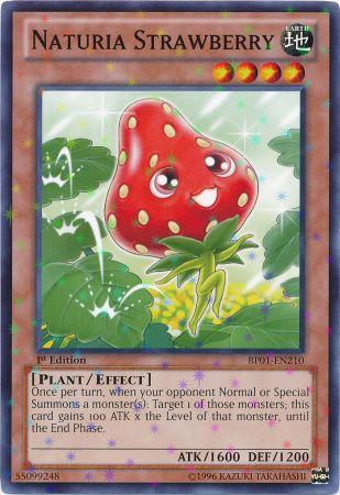 Naturia Strawberry [BP01-EN210] Starfoil Rare | Rock City Comics