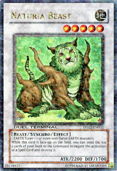 Naturia Beast [DT02-EN032] Ultra Rare | Rock City Comics