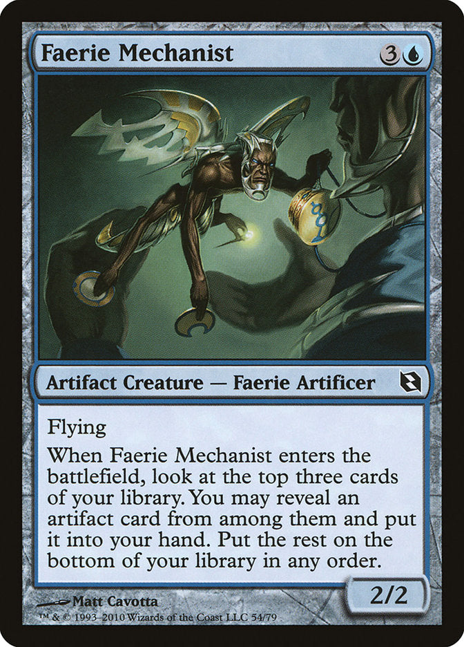 Faerie Mechanist [Duel Decks: Elspeth vs. Tezzeret] | Rock City Comics