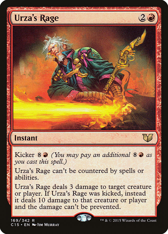 Urza's Rage [Commander 2015] | Rock City Comics