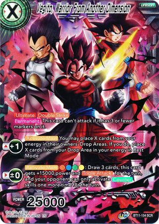 Vegito, Warrior From Another Dimension [BT11-154] | Rock City Comics